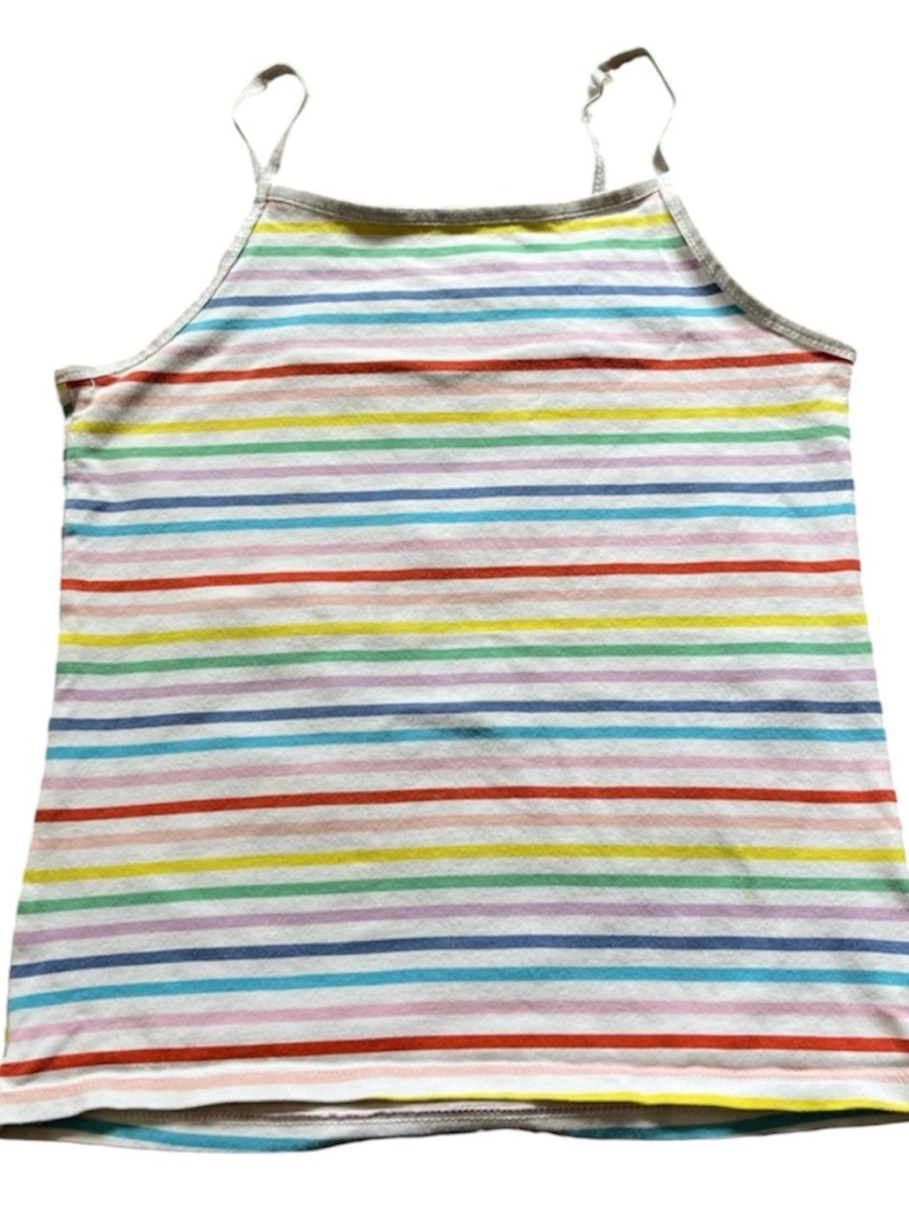 Wonder Nation Rainbow spaghetti strap top size 6-6x